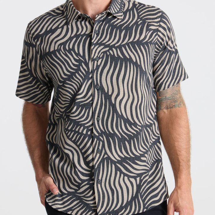 Roark Bless Up Breathable Stretch Shirt - Grey - Sun Diego Boardshop