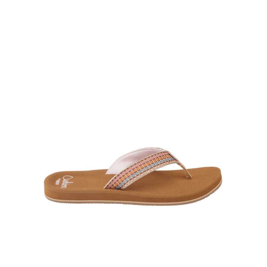 Reef Women's Baja Elana Sandals - BROWN/PINK - Sun Diego Boardshop