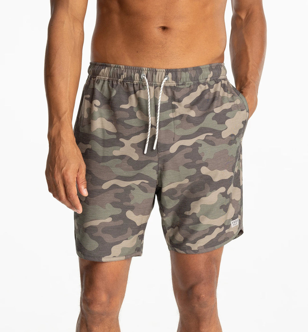 Free Fly Men's Reverb Short - WOODLAND CAMO PRINT - Sun Diego Boardshop