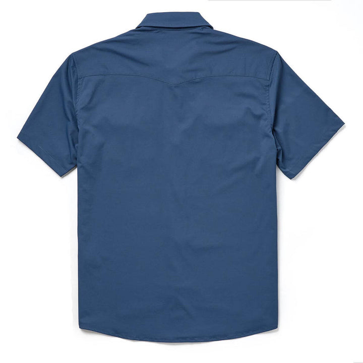 Seager El Ranchero Short Sleeve Shirt - Sky Blue - Sun Diego Boardshop