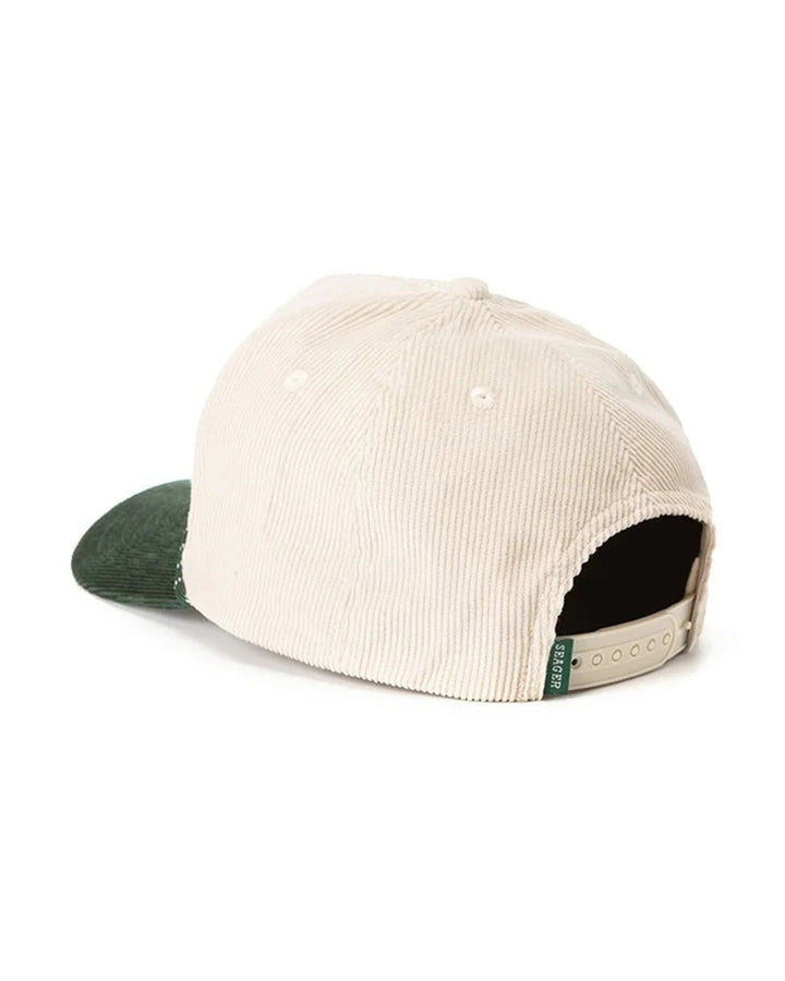 Seager Los Rios Corduroy Snapback - Natural Green - Sun Diego Boardshop