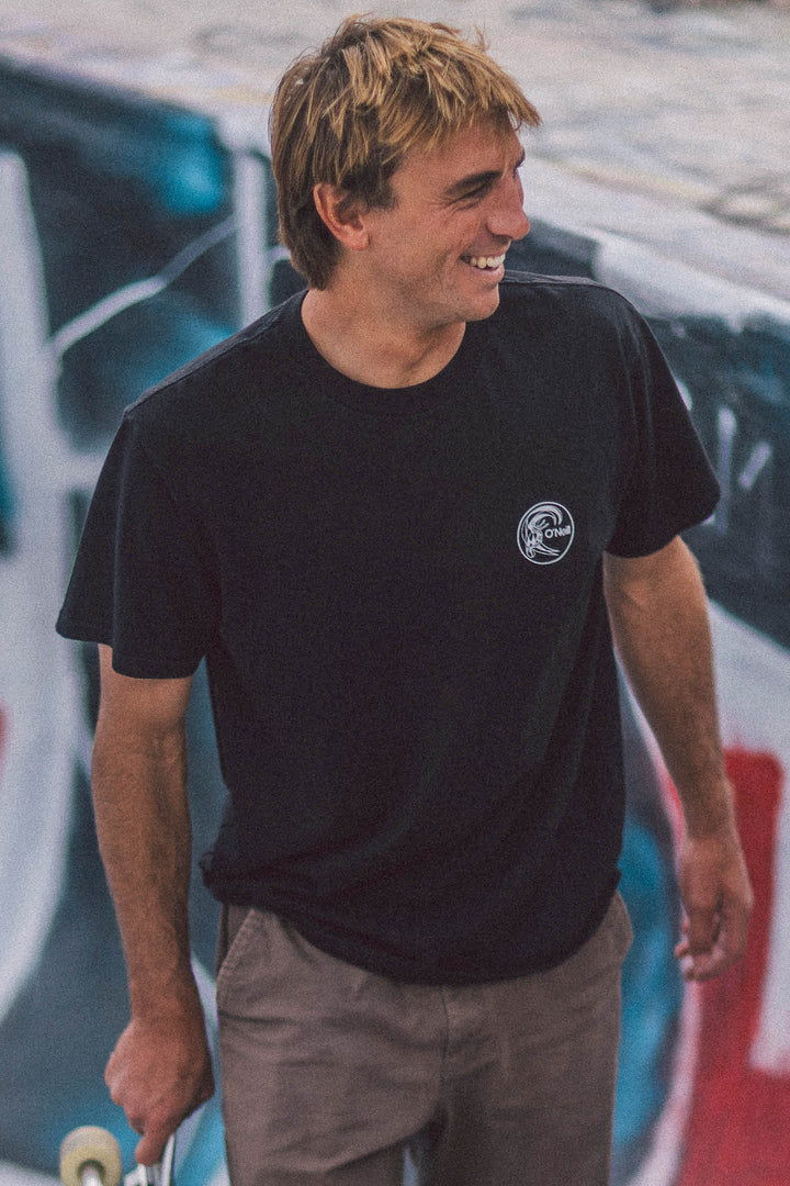 O`Neill O'Riginals Circle Surfer Tee - Black - Sun Diego Boardshop
