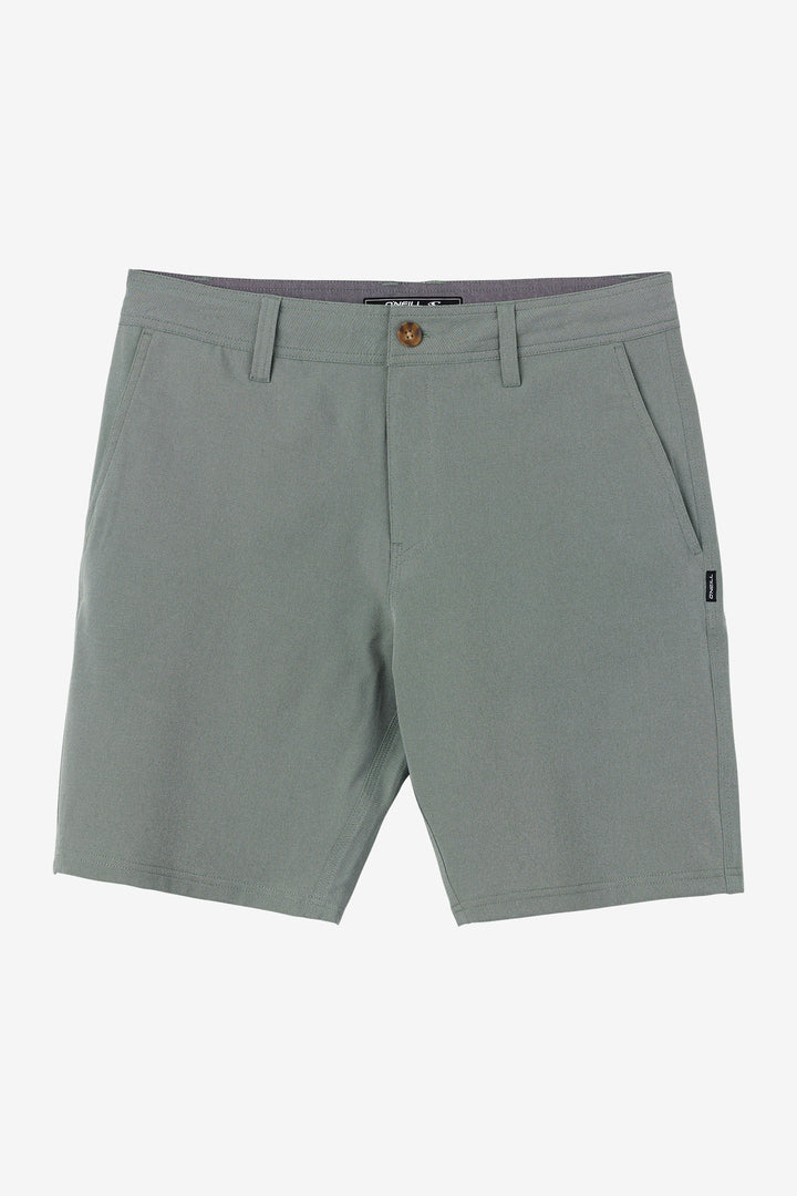 O`Neill Reserve Light Check 19" Hybrid Shorts - Dark Olive - Sun Diego Boardshop