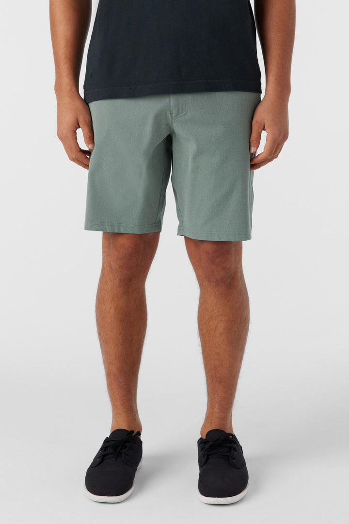 O`Neill Reserve Light Check 19" Hybrid Shorts - Dark Olive - Sun Diego Boardshop