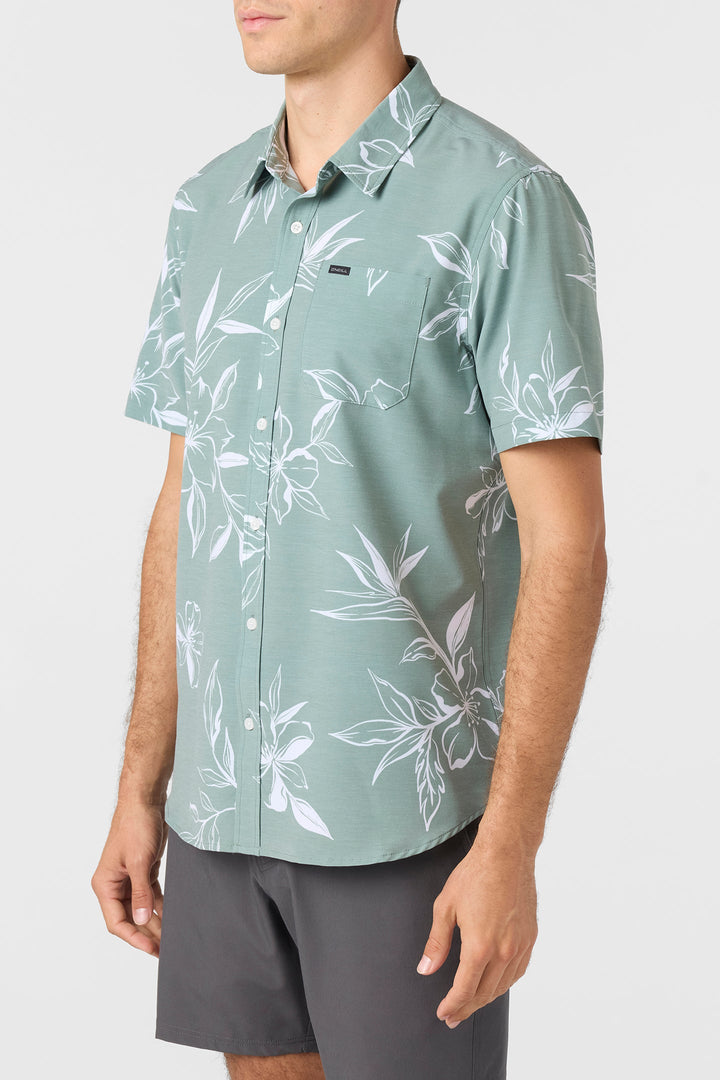 O`Neill Trvlr Upf Traverse Relaxed Fit Shirt - Sage - Sun Diego Boardshop