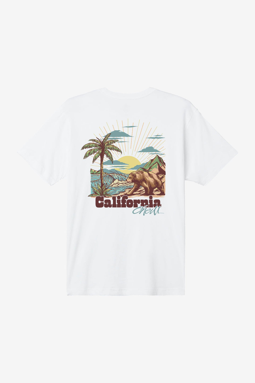 O'Neill HANK THE TANK TEE - WHITE - Sun Diego Boardshop