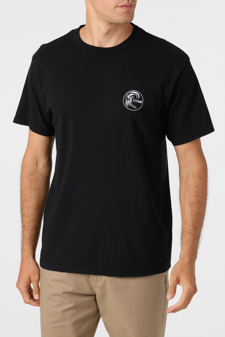 O`Neill O'Riginals Circle Surfer Tee - Black - Sun Diego Boardshop