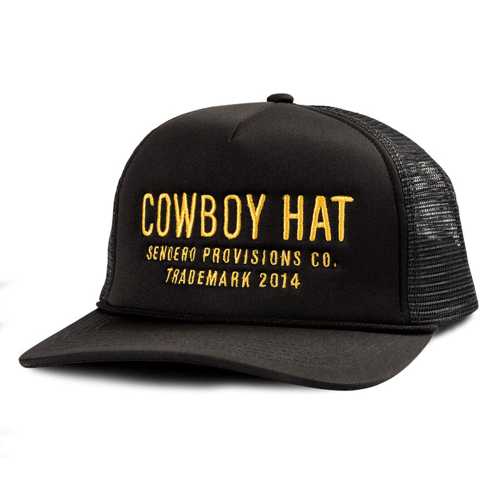 Sendero Cowboy Hat - BLACK/GOLD - Sun Diego Boardshop