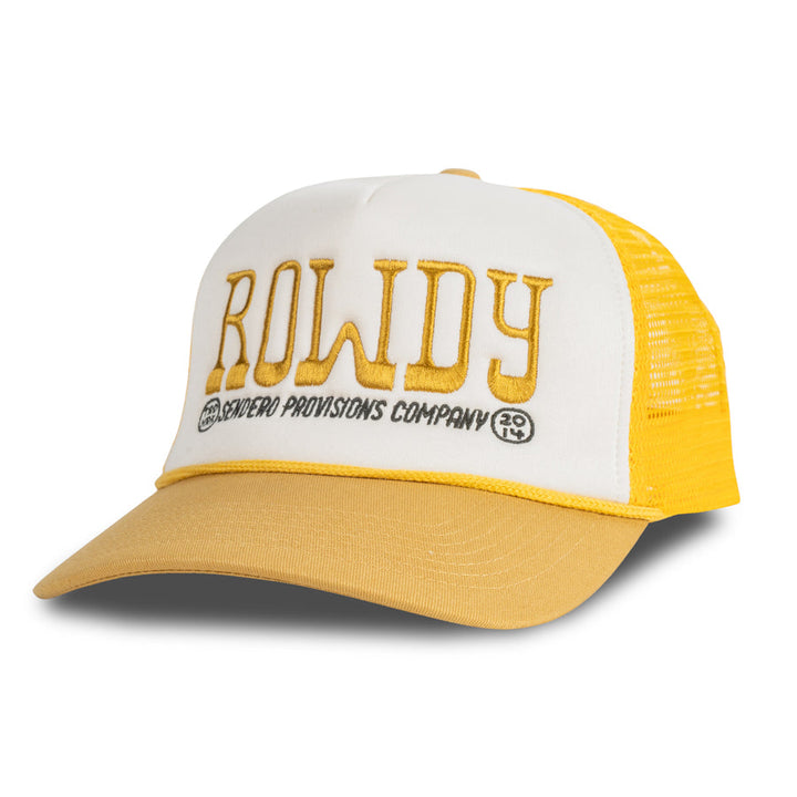 Sendero Rowdy Hat - White - Sun Diego Boardshop