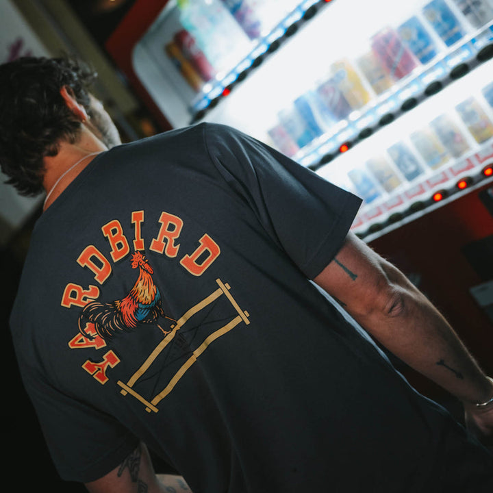 Sendero Yardbird T-Shirt - Vintage Black - Sun Diego Boardshop