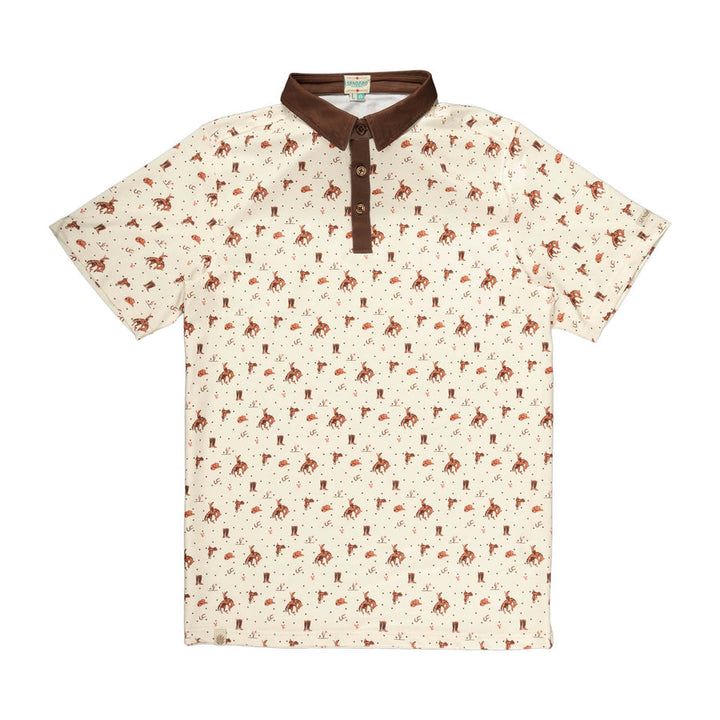 Sendero High Noon Performance Polo - Bronc Rider - Sun Diego Boardshop