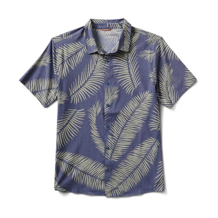 Roark Bless Up Breathable Stretch Shirt - Fire Fern Slate - Sun Diego Boardshop
