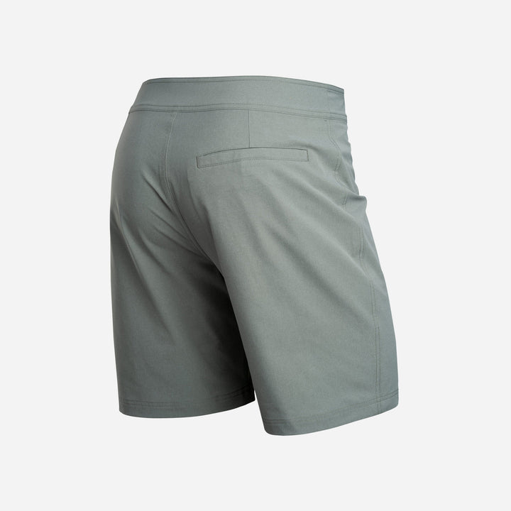 BN3TH Hightide 2N1 8" Boardshort - GREY - Sun Diego Boardshop