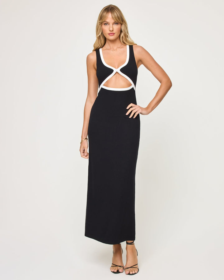 L Space Steph Dress - Black/Cream - Sun Diego Boardshop