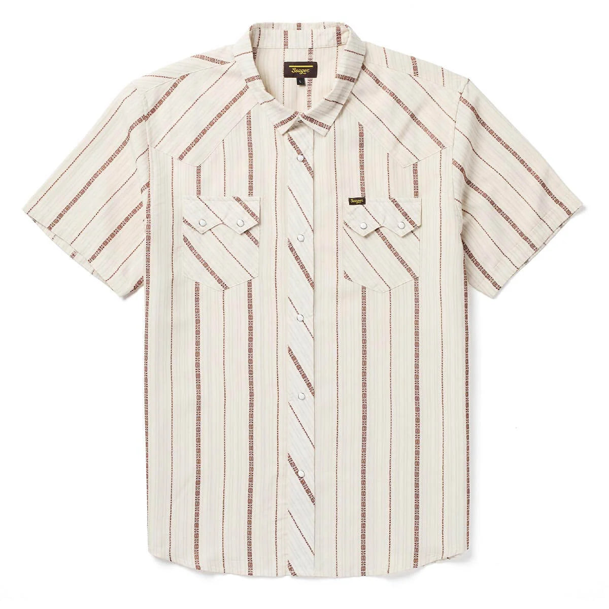 Seager Men's Sawtoof Short Sleeve Shirt - Azteca Tile – Sun Diego