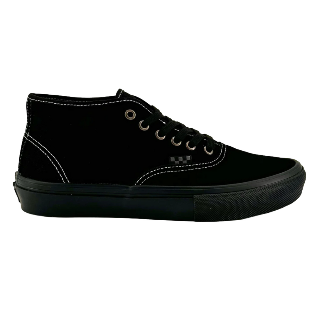 Vans SKATE AUTHENTIC MID SHOE - BLACKOUT - Sun Diego Boardshop