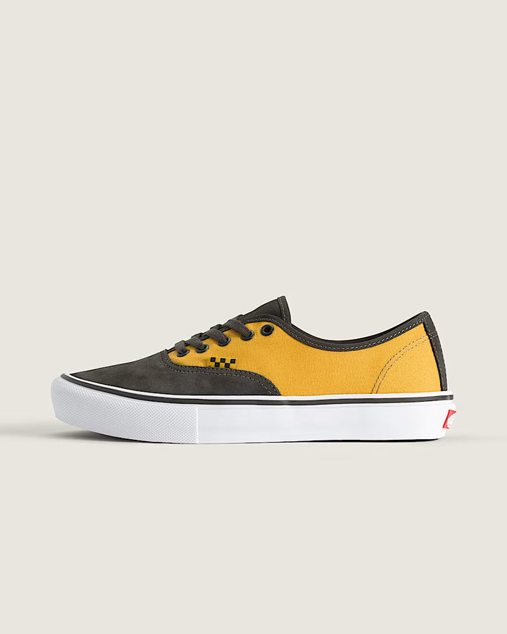 Vans Skate Authentic Shoe - Fade Black/Mustard - Sun Diego Boardshop