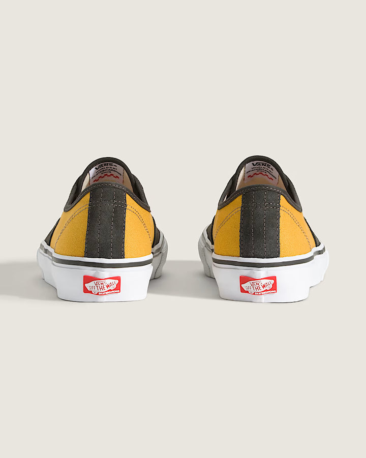 Vans Skate Authentic Shoe - Fade Black/Mustard - Sun Diego Boardshop