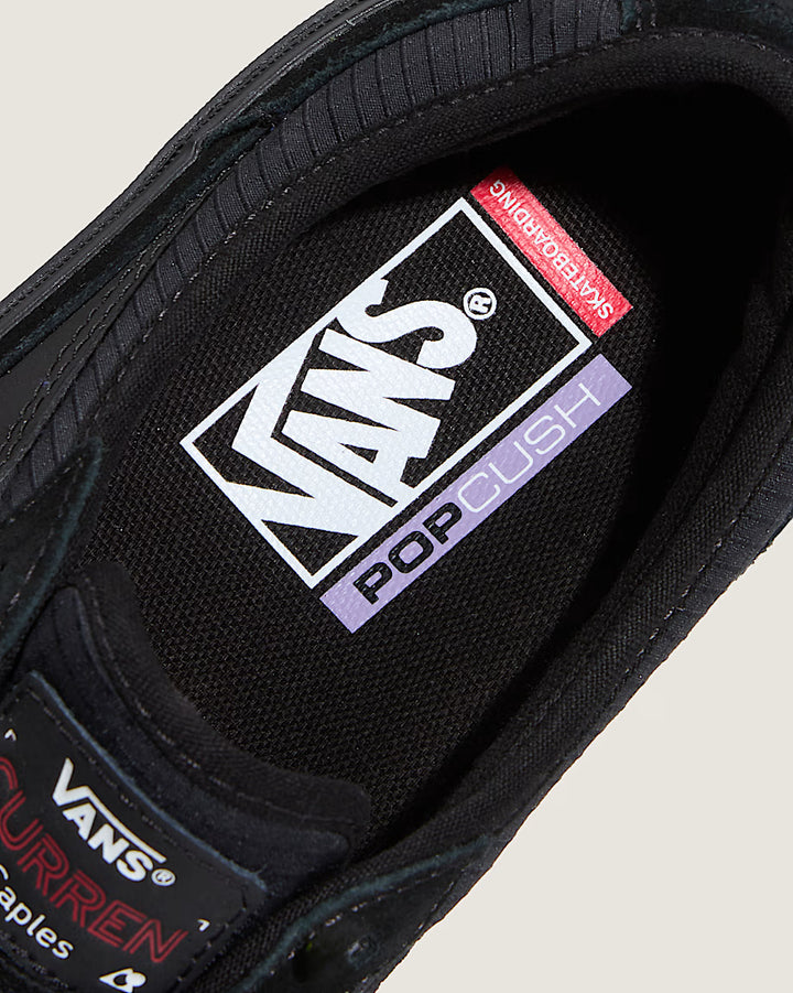 Vans Skate Curren Caples Shoe - Black Black - Sun Diego Boardshop