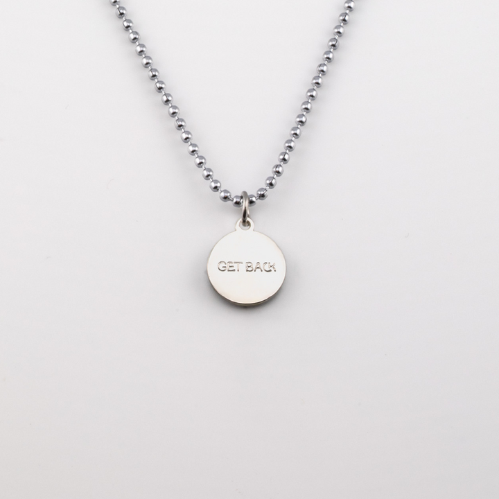 GETBACK SUPPLY SMALL NECKLACE - SILVER/BLACK - Sun Diego Boardshop