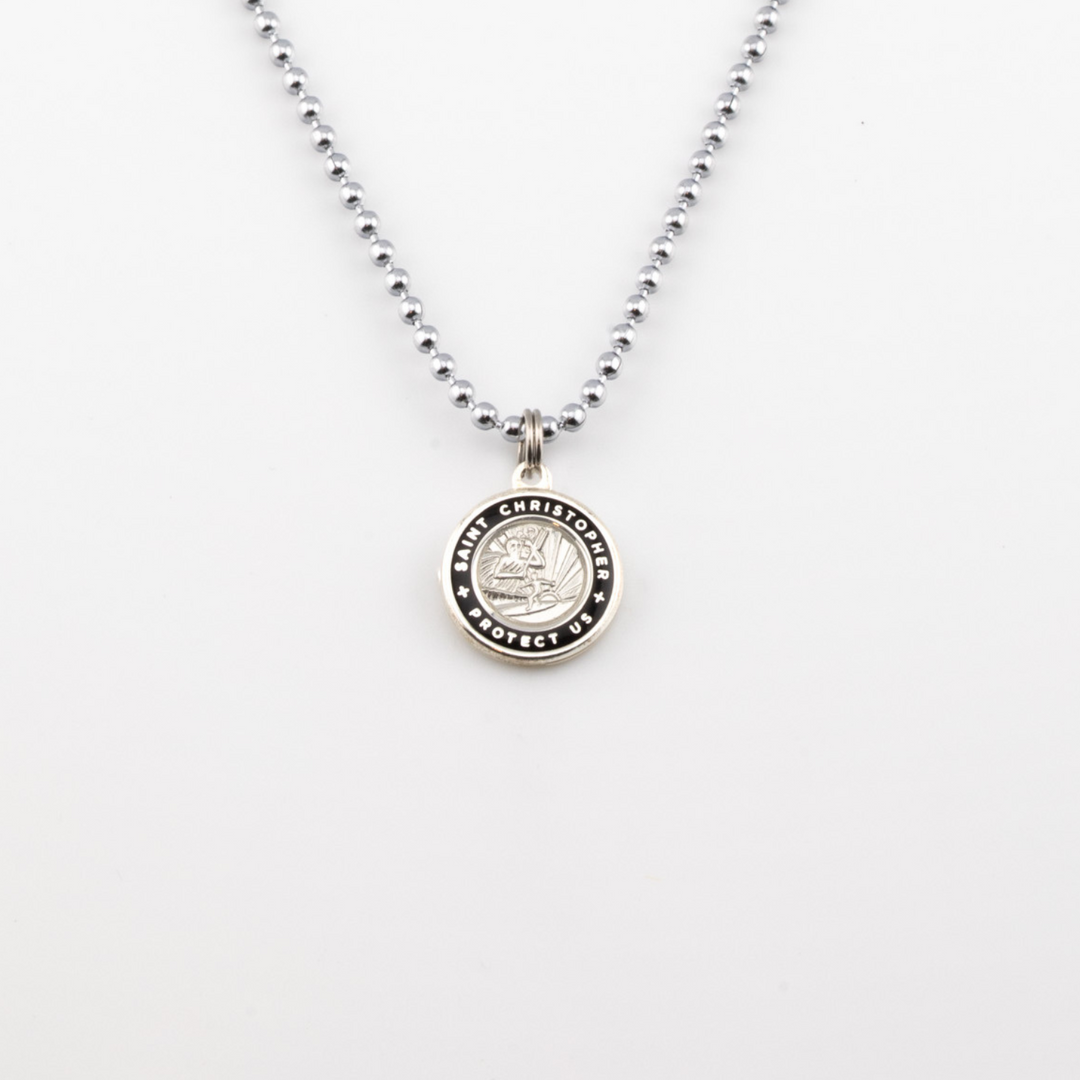 GETBACK SUPPLY SMALL NECKLACE - SILVER/BLACK - Sun Diego Boardshop