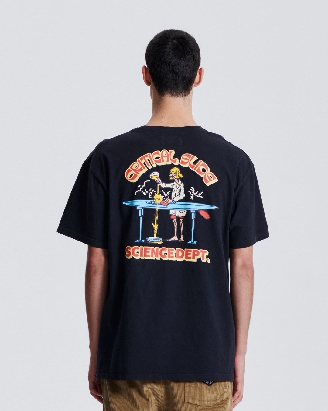 Critical Slide The Scientist Tee - Vintage Black - Sun Diego Boardshop