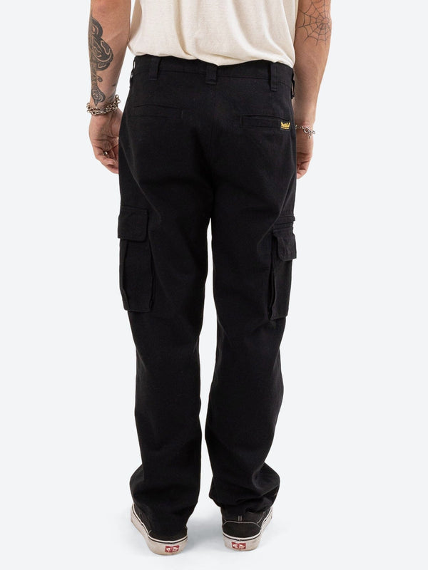 THRILLS Slacker Union Cargo Pant - BLACK - Sun Diego Boardshop