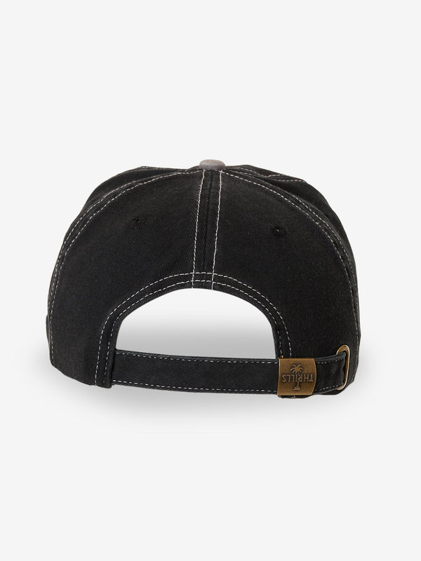 THRILLS Games Of 84 6 Panel Cap - BLACK/CLOUDBURST - Sun Diego Boardshop