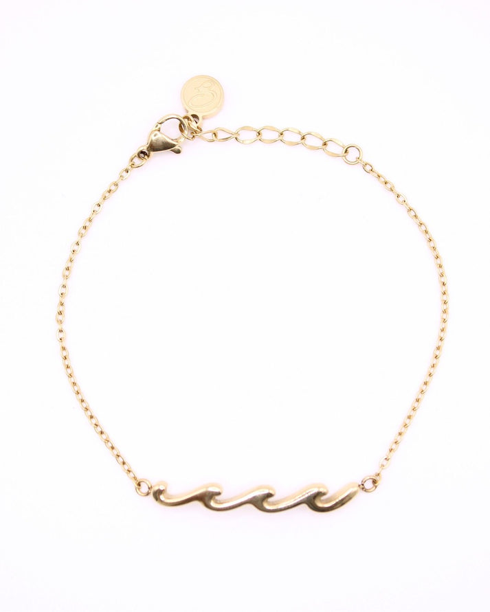 Gypsea Bands Treasures 14k Gold Wave Bracelet Set - NA - Sun Diego Boardshop