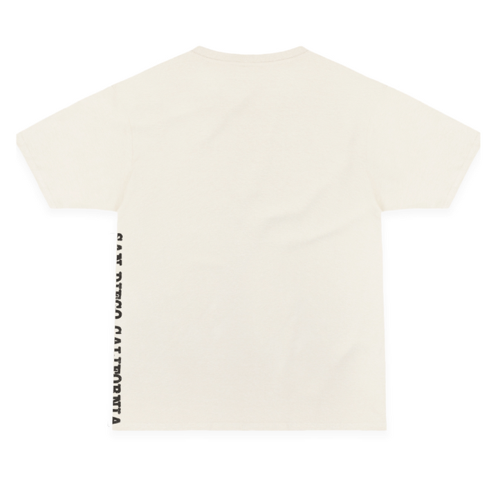 SunDiego Sd/Ca T-shirt - Bone - Sun Diego Boardshop
