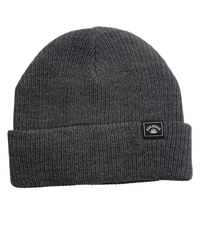 Sun Diego Reserve Solid Beanie - Charcoal - Sun Diego Boardshop