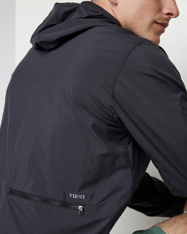 Vuori Ronan Packable Jacket - BLACK - Sun Diego Boardshop