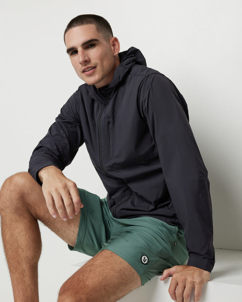 Vuori Ronan Packable Jacket - BLACK - Sun Diego Boardshop