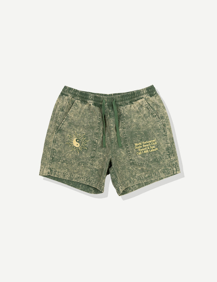 Duvin Sun Walk Short - Green - Sun Diego Boardshop