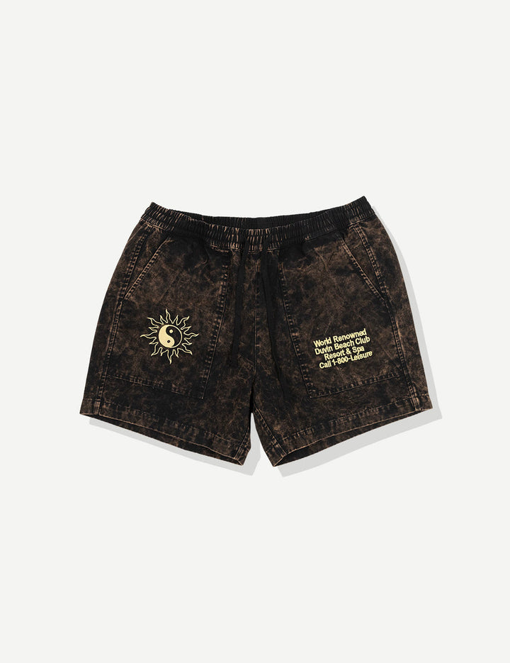Duvin Sun Walk Short - Black - Sun Diego Boardshop