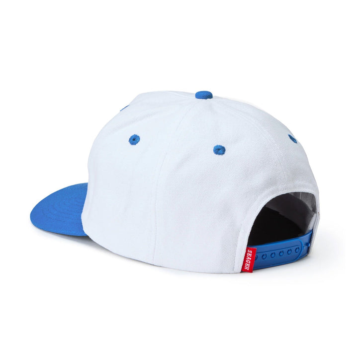 SEAGER WILSON SNAPBACK - WHITE/BLUE - Sun Diego Boardshop