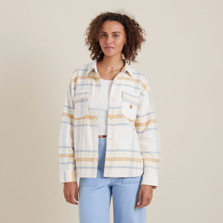 Roark Amberley Flannel - DUSTY SKY - Sun Diego Boardshop