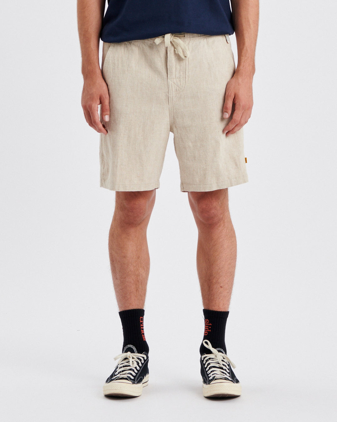 Critical Slide Cruiser Linen Short - Ecru - Sun Diego Boardshop