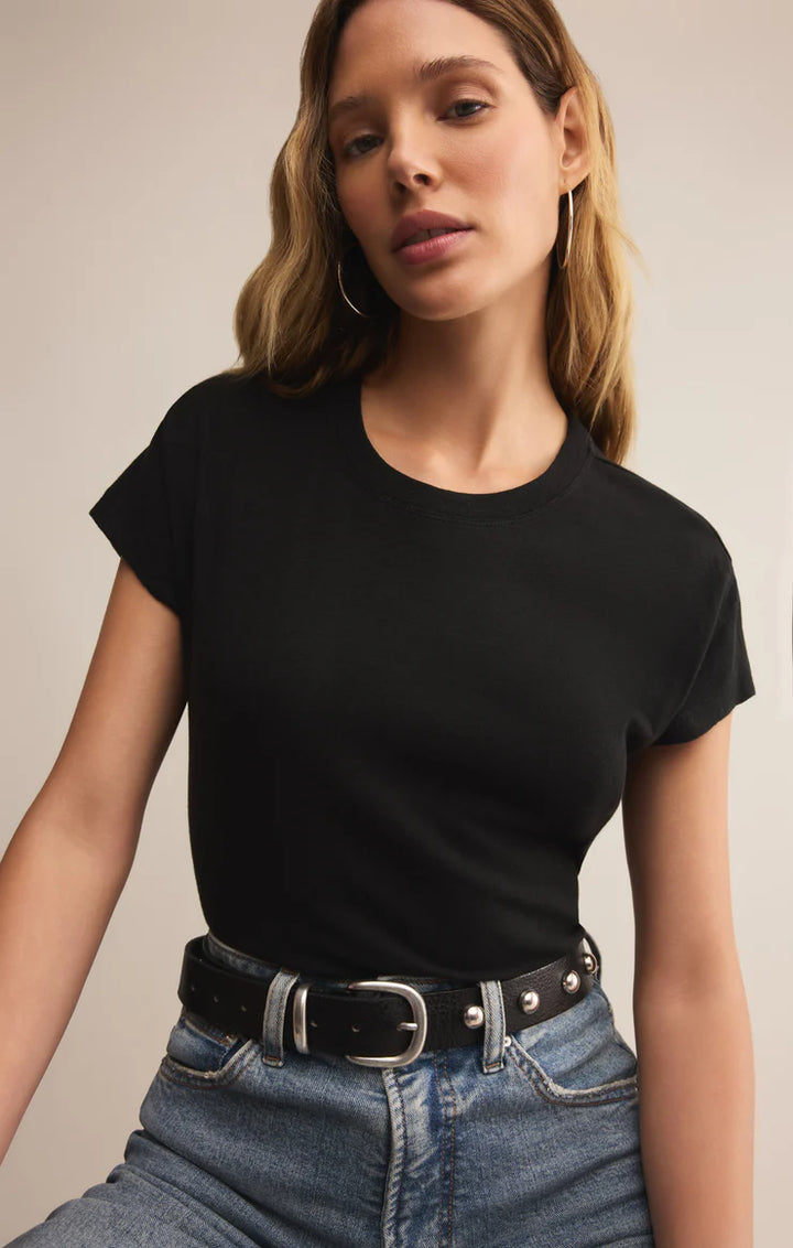 Z-Supply Modern Slub Tee - Black - Sun Diego Boardshop