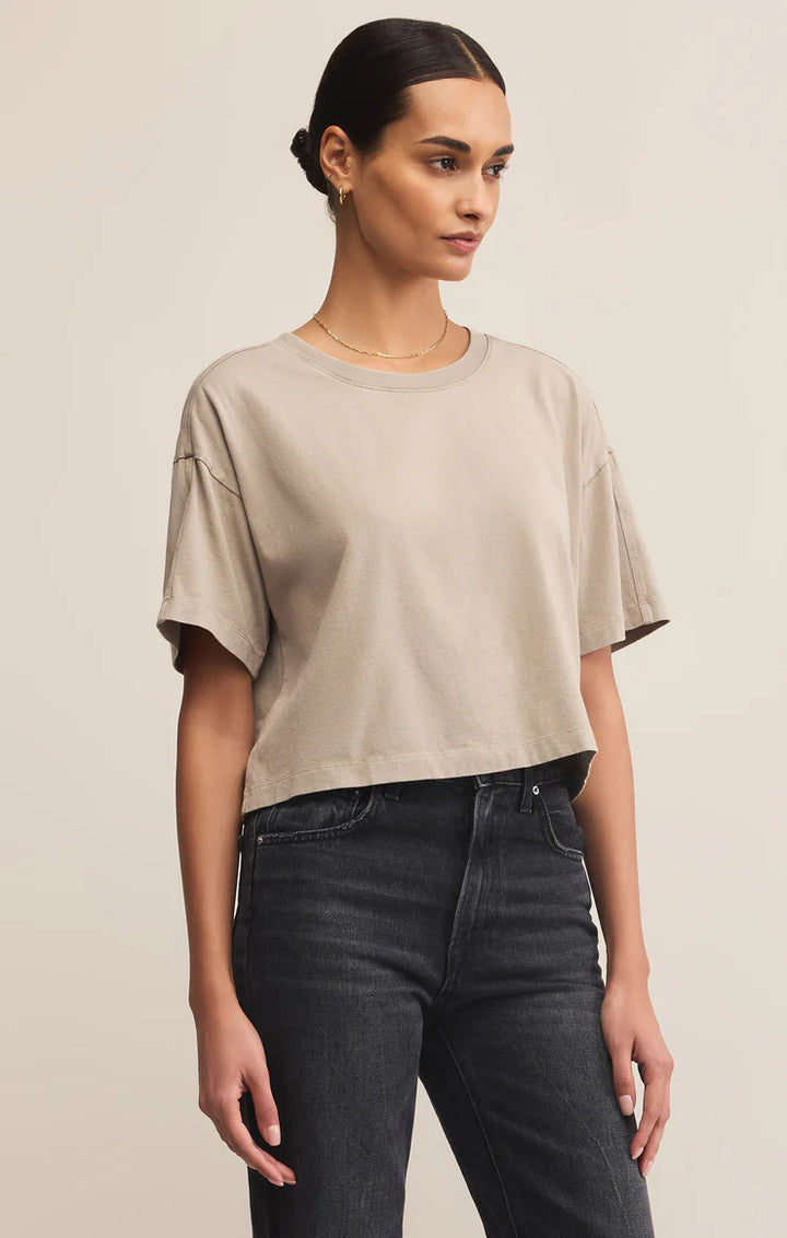 Z-Supply On The Go Cotton Jersey Tee - Retreat - Sun Diego Boardshop