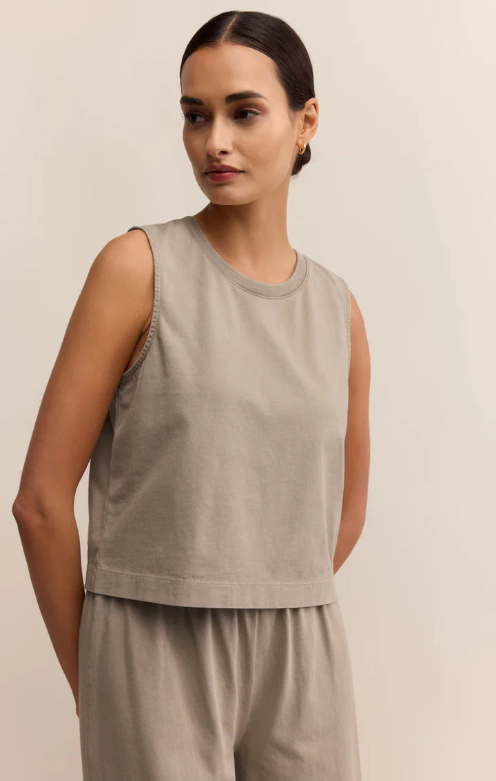 Z-Supply Sloane Cotton Jersey Tank - Retreat - Sun Diego Boardshop