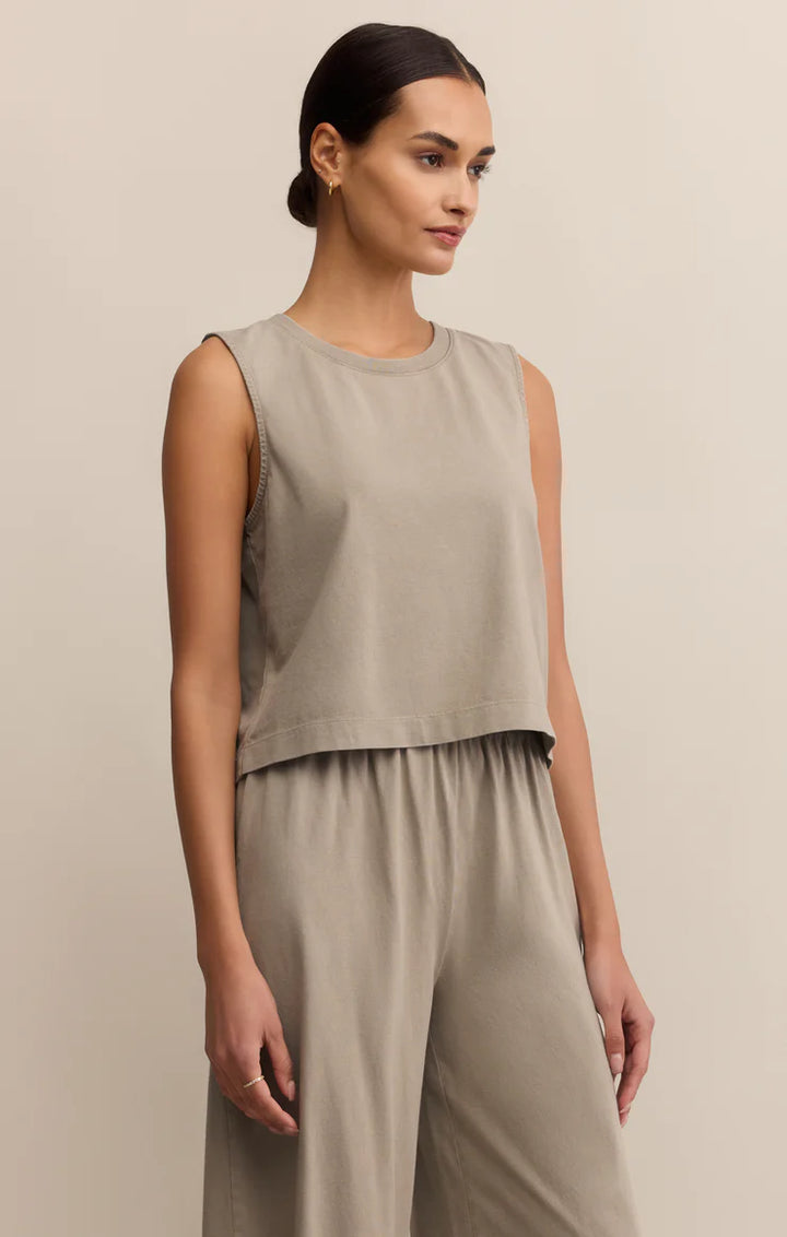 Z-Supply Sloane Cotton Jersey Tank - Retreat - Sun Diego Boardshop