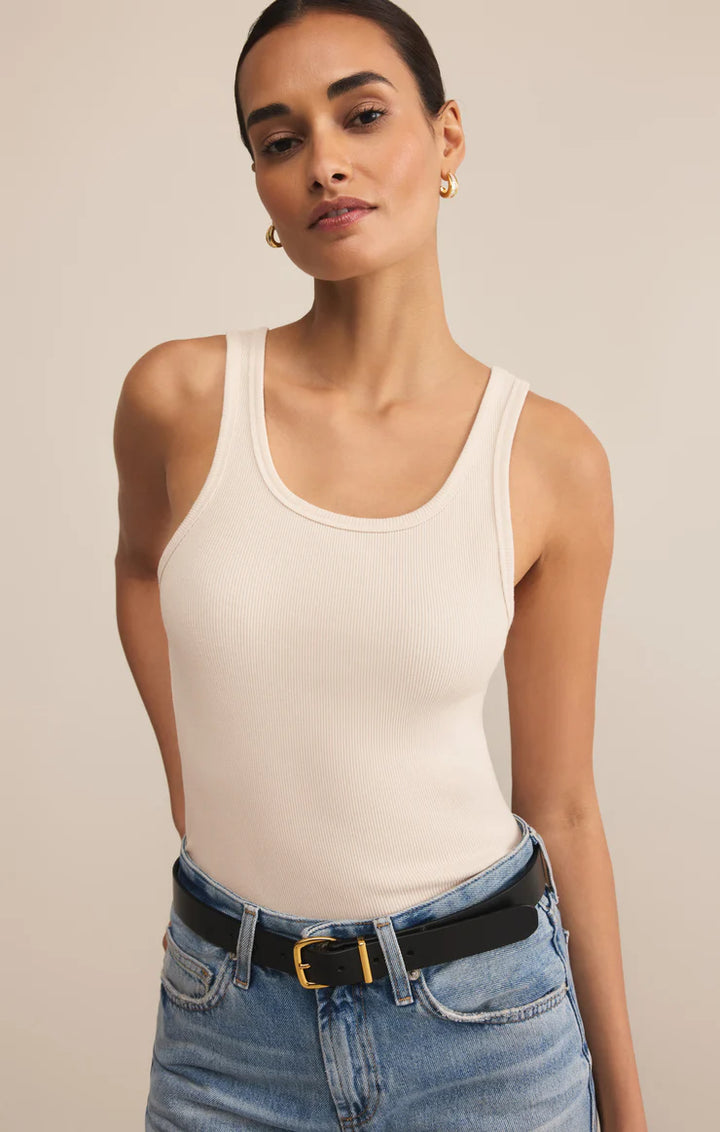 Z-Supply Classic Scoop Rib Tank - Crystal - Sun Diego Boardshop