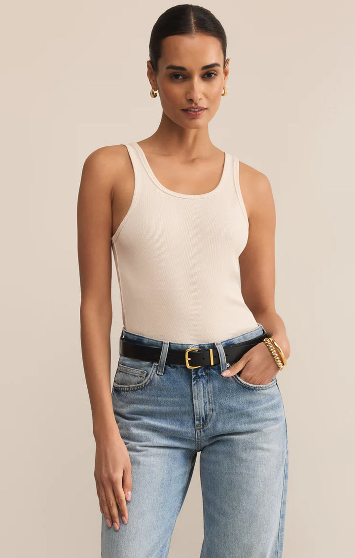 Z-Supply Classic Scoop Rib Tank - Crystal - Sun Diego Boardshop