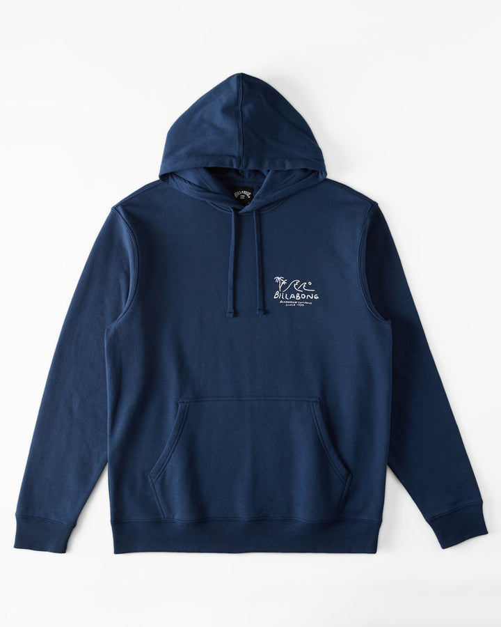 Billabong Short Sands Zip Sweatshirt - Dark Blue - Sun Diego Boardshop