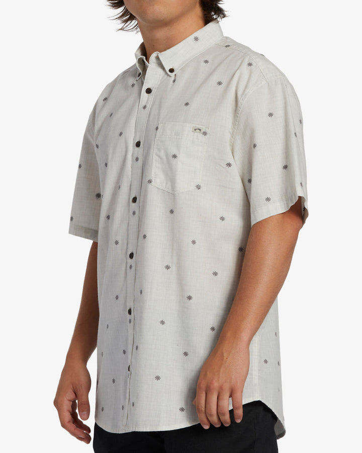 Billabong All Day Jacquard Short Sleeve Woven Shirt - Chino - Sun Diego Boardshop
