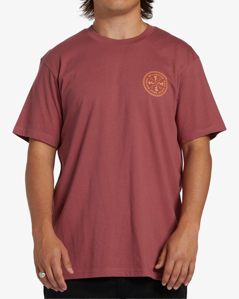 Billabong Swivel Short Sleeve T-Shirt - ROSE DUST - Sun Diego Boardshop
