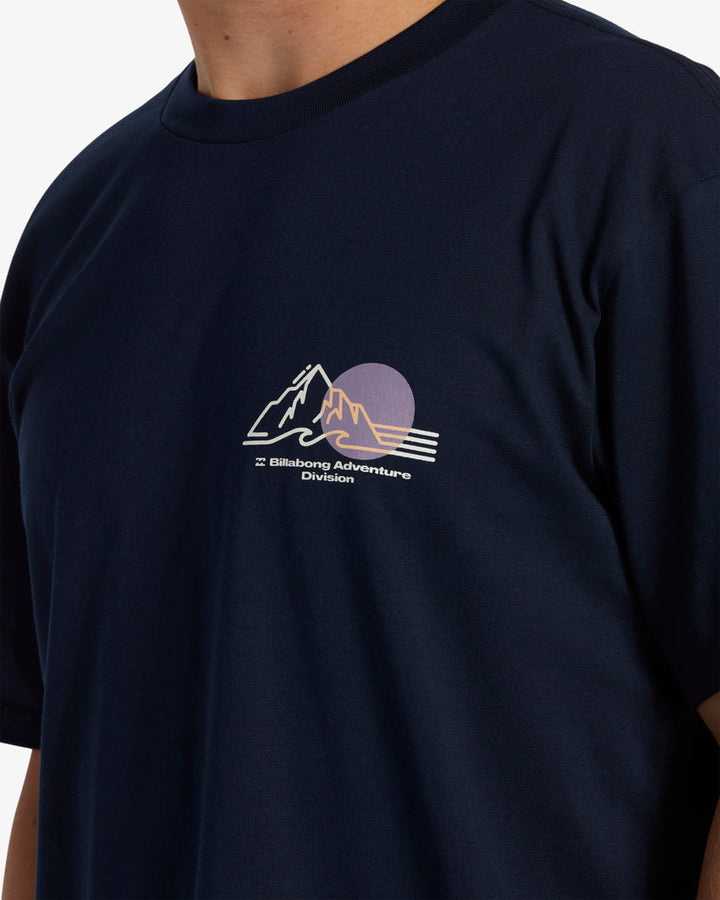 Billabong Sunset Short Sleeve T-Shirt - Navy - Sun Diego Boardshop