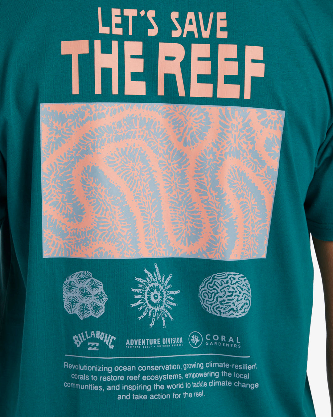 Billabong Coral Gardeners Reef Nursery T-Shirt - Pacific - Sun Diego Boardshop