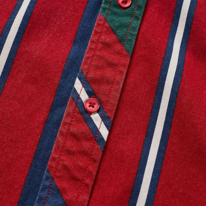 Seager Amarillo Short Sleeve Shirt - Mattson Stripe - Sun Diego Boardshop